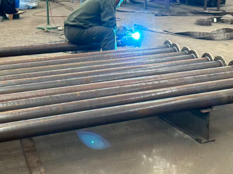 阳泉20#无缝注浆管加工108*6钢花管棚管